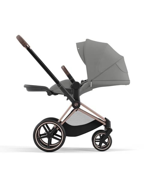 Cybex Priam IV Rose Gold, Peach Pink (Розовый) + Cloud T i-Size