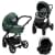 Детская коляска Noordi Fjordi V2 + Terra i-Size 3 в 1 Emerald green