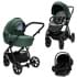 Детская коляска Noordi Fjordi V2 + Terra i-Size 3 в 1 Emerald green