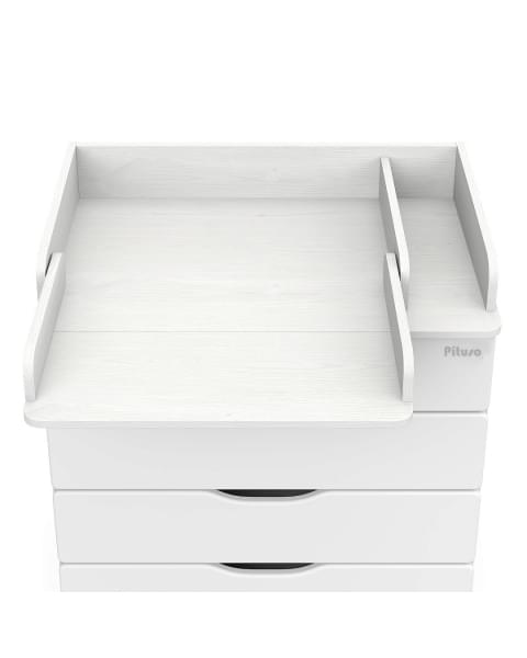 Детский пеленальный комод Pituso Wood 804 Ясень Тронхейм