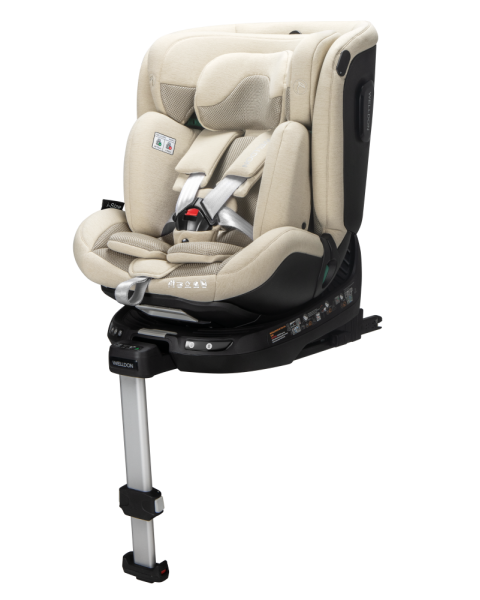 Автокресло Welldon smart rotate 2 pro+ 0-25 i-Size 40-125см (Sahara)