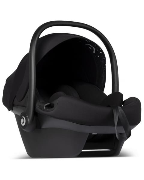 Детская коляска Roan Bass Next Кожа 2.0 3 в 1 с автокреслом Tutis Elo Lux EduSky Black BNL/70/2 Island Stone /Black/ руч.Коричневый