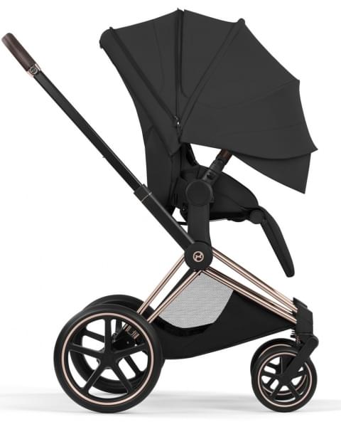 Коляска Cybex Priam V Rosegold Style Collection 2 в 1 Sepia Black