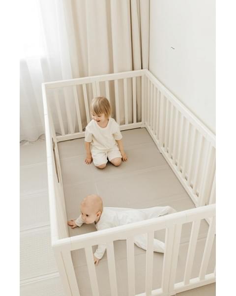 Большой детский игровой манеж UNIX Kids Classic Tree House 150 x 180 Camel