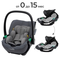 Автокресло Agex i-Safe (0-13 кг), Grey (Серый)