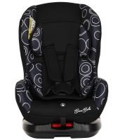 Автокресло Bambola Bambino KRES3938 Черный/Круги