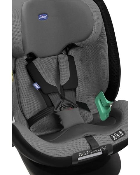Автокресло Chicco Everone I-size (0-36 кг), Grey Black (Серый / Черный)