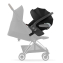 Автокресло (автолюлька) Cybex Cloud T i-Size Sepia Black