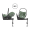 Автокресло Cybex Cloud T i-Size с базой Base T Leaf Green Plus