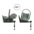 Автокресло Cybex Cloud T i-Size с базой Base T Leaf Green Plus