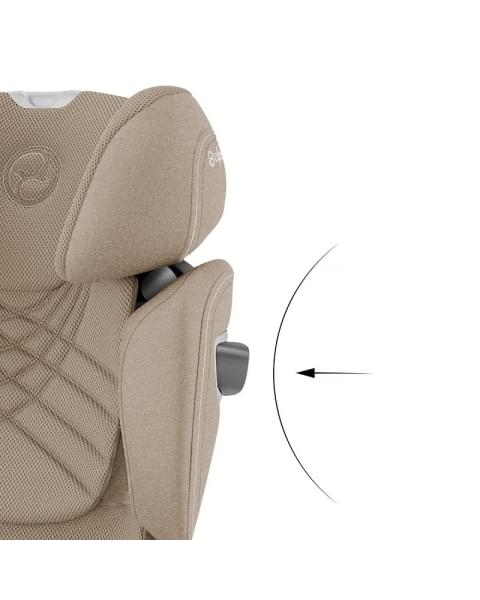 Автокресло Cybex Solution T i-Fix Plus (15-36 кг), Cozy Beige (Бежевый)