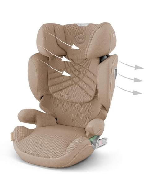 Автокресло Cybex Solution T i-Fix Plus (15-36 кг), Cozy Beige (Бежевый)