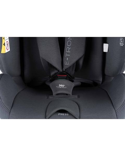 Автокресло Indigo E-Tron i-size isofix серый
