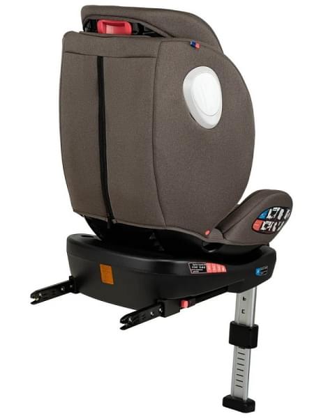 Автокресло Jovola Jet 8.0 Isofix бежевый-коричневый