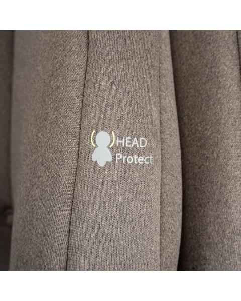 Автокресло Jovola Jet 8.0 Isofix бежевый-коричневый