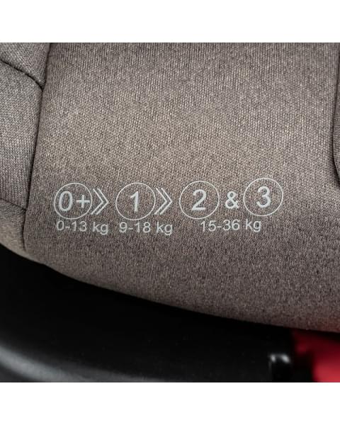 Автокресло Jovola Jet 8.0 Isofix бежевый-коричневый