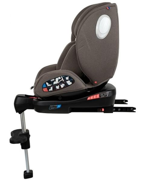 Автокресло Jovola Jet 8.0 Isofix бежевый-коричневый