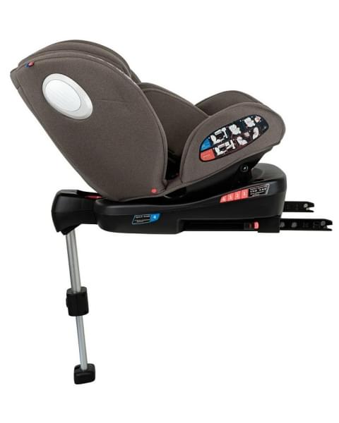 Автокресло Jovola Jet 8.0 Isofix бежевый-коричневый