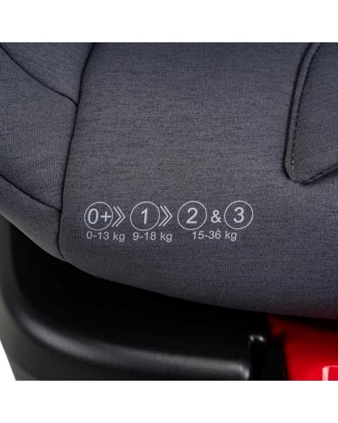 Автокресло Jovola Jet 8.0 Isofix серый