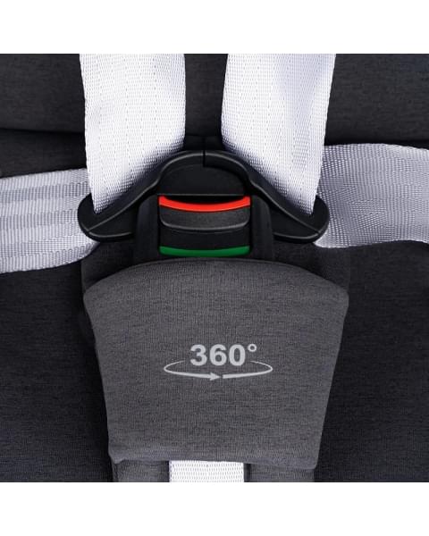 Автокресло Jovola Jet 8.0 Isofix серый