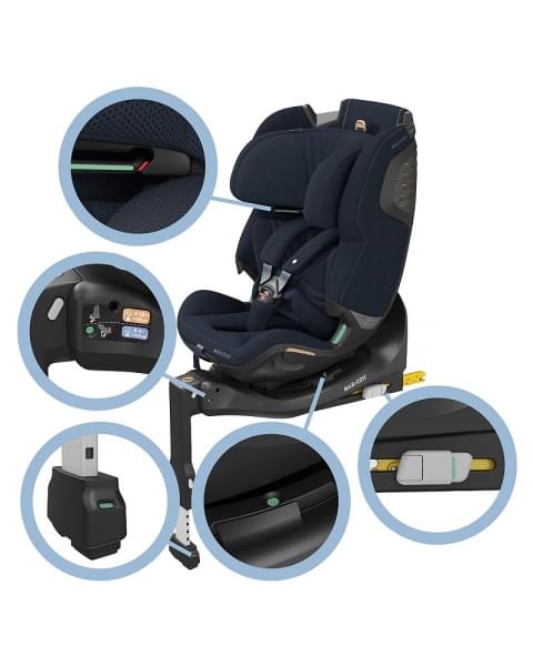 Автокресло Maxi-Cosi Emerald 360 Pro Authentic Blue/синий