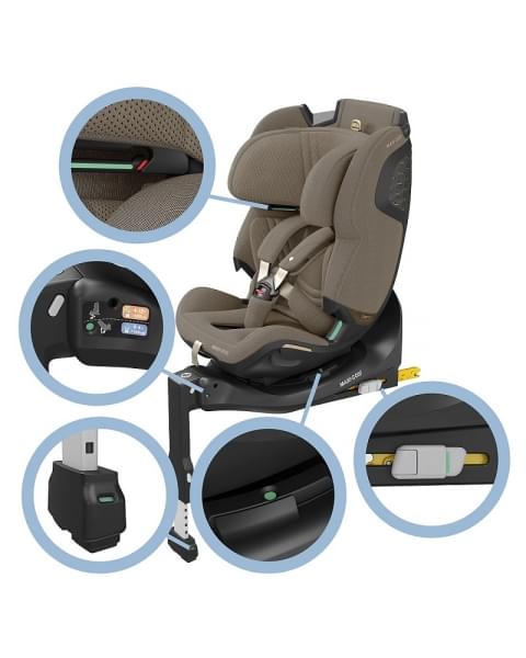 Автокресло Maxi-Cosi Emerald 360 Pro Authentic Trufflel/трюфель
