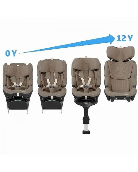 Автокресло Maxi-Cosi Pearl XL Slide Pro (0-36 кг), Authentic Truffle (Трюфель)