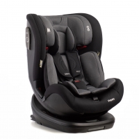 Автокресло Peppy Zero Isofix 0-36 с рождения до 12 лет (black/grey)