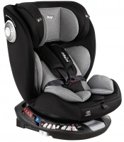 Автокресло Pituso Roys Plus 0-36 кг G406-BL-GR Black, grey  Inlay /Черный,Серый вкладыш