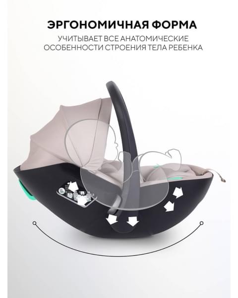 Автокресло Rant Miro (40-87см) Beige