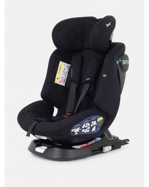 Автокресло Rant Nitro Plus isofix 0/1/2/3 (0-36 кг) Black