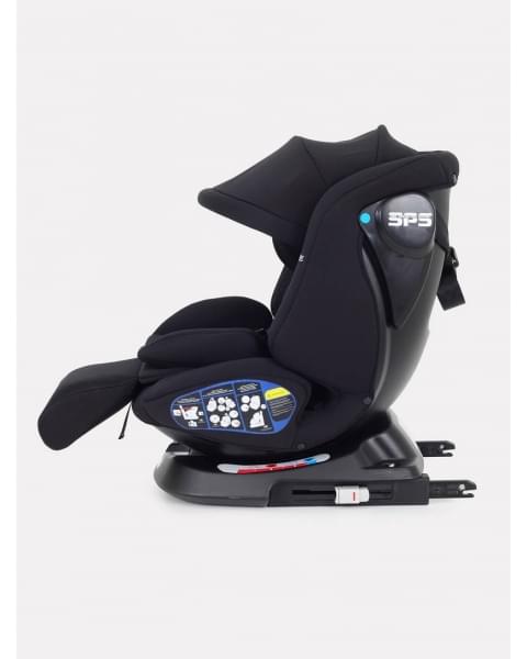 Автокресло Rant Nitro Plus isofix 0/1/2/3 (0-36 кг) Black