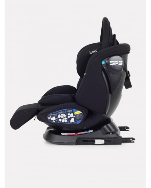 Автокресло Rant Nitro Plus isofix 0/1/2/3 (0-36 кг) Black
