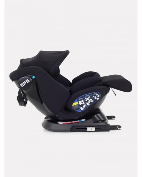 Автокресло Rant Nitro Plus isofix 0/1/2/3 (0-36 кг) Black