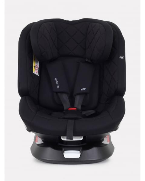 Автокресло Rant Nitro Plus isofix 0/1/2/3 (0-36 кг) Black