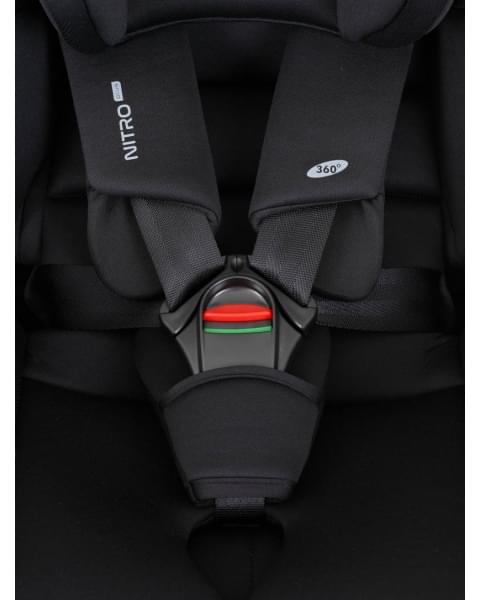 Автокресло Rant Nitro Plus isofix 0/1/2/3 (0-36 кг) Black