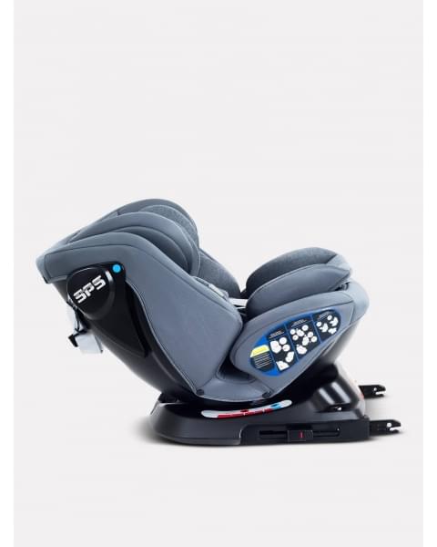Автокресло Rant Nitro new isofix группа 0/1/2/3 (0-36 кг) Grey