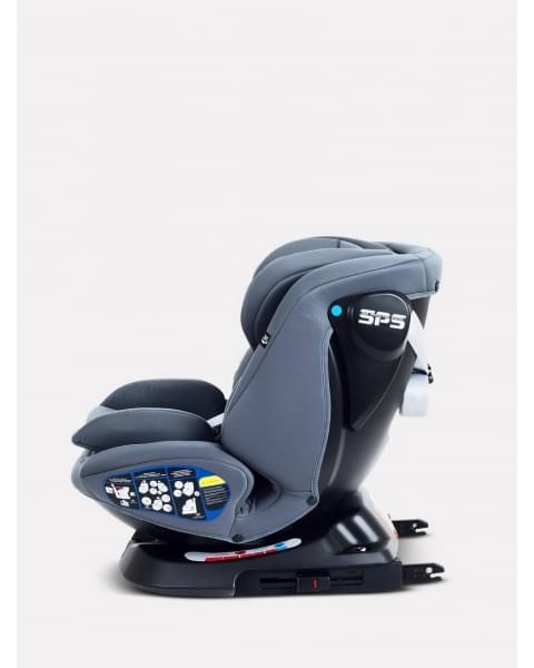 Автокресло Rant Nitro new isofix группа 0/1/2/3 (0-36 кг) Grey