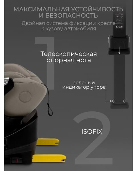 Автокресло Sweet Baby Premier Plus WG06 Pro+WG10 Beige