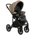 Детская коляска Roan Bass Next 2.0 3 в 1 с автокреслом Tutis Elo Lux EduSky Black BSN/42/2 Mocha Mousse/Black/руч.Cappuccino