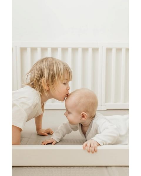 Большой детский игровой манеж UNIX Kids Classic Tree House 150 x 180 Camel