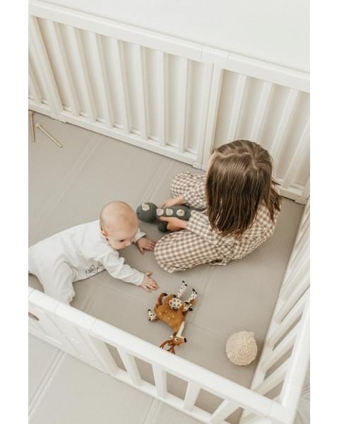 Большой детский игровой манеж UNIX Kids Classic Tree House 150 x 180 Camel