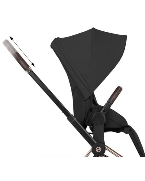 Коляска Cybex Priam V Rosegold Style Collection 2 в 1 Sepia Black