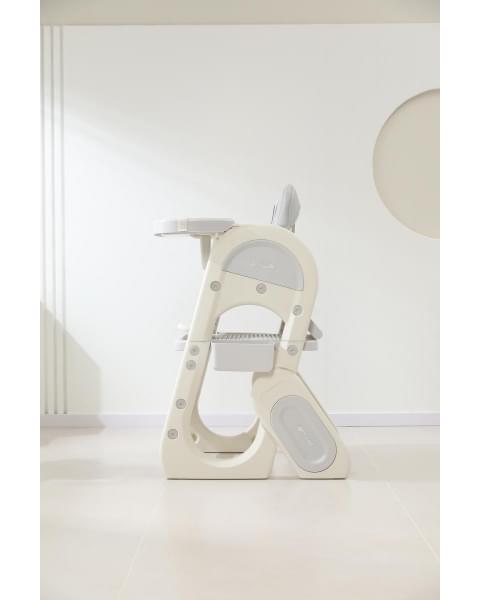 Стул для кормления UNIX Kids Cloud Трансформер (3 in 1) Grey