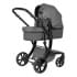 Детская коляска трансформер Farfello Aimile PRO темно-серый A5-6 экокожа