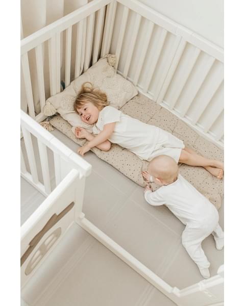 Большой детский игровой манеж UNIX Kids Classic Tree House 150 x 180 Camel