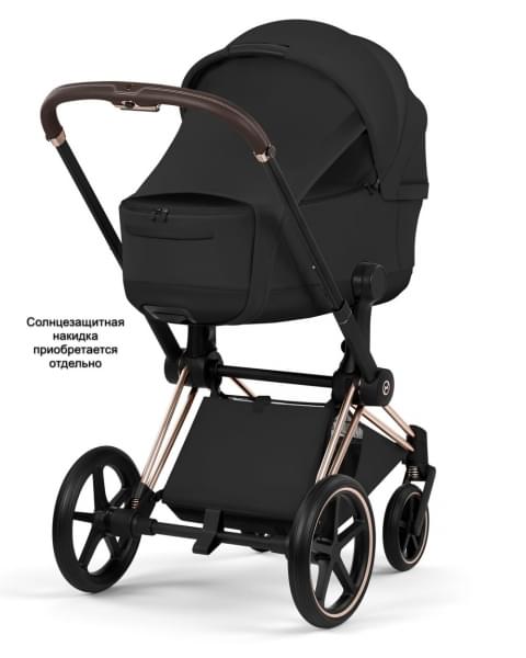 Коляска Cybex Priam V Rosegold Style Collection 2 в 1 Sepia Black