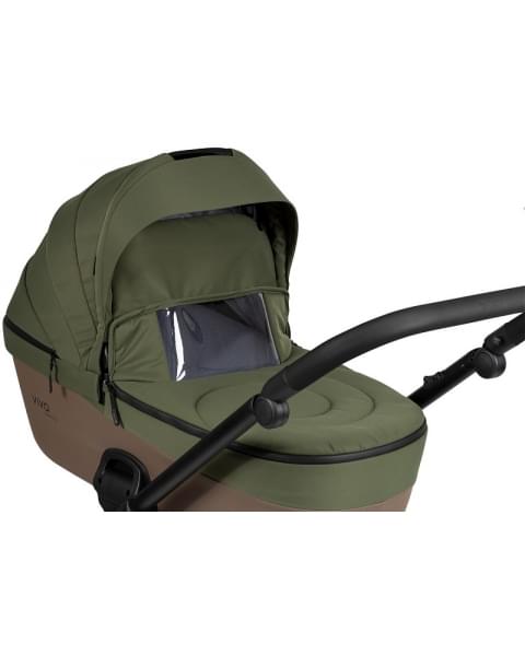 Детская коляска Tutis Viva 6 Plus Essential 3 в 1 с автокреслом Elo Lux EduSky Black 1612050 Pine