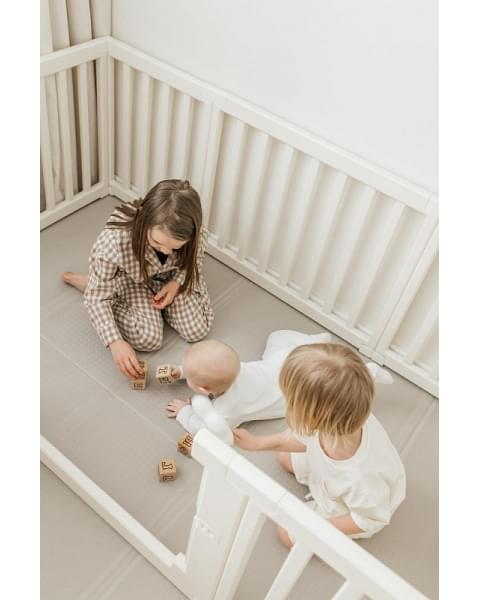 Большой детский игровой манеж UNIX Kids Classic Tree House 150 x 180 Camel