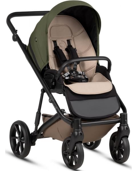 Детская коляска Tutis Viva 6 Plus Essential 3 в 1 с автокреслом Elo Lux EduSky Black 1612050 Pine